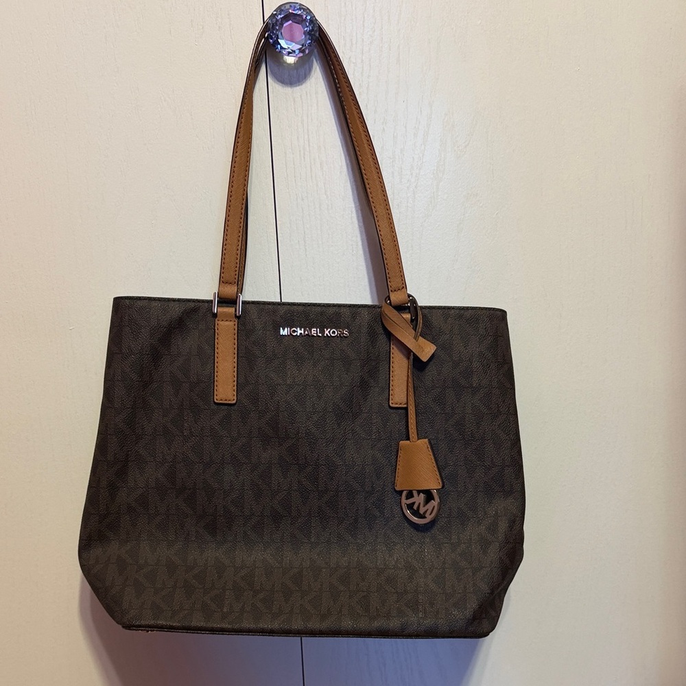 Michael Kors Brown Tote Bag